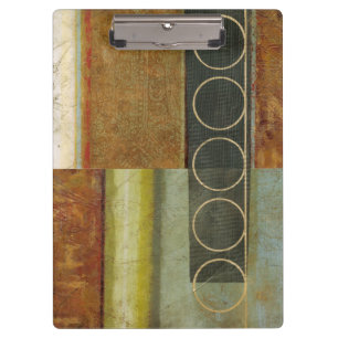 Carpeta De Pinza pintura abstracta Multi-texturizada por el estudio