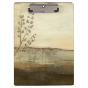 Carpeta De Pinza Pintura al óleo moderna del paisaje de la puesta