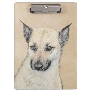 Carpeta De Pinza Pintura de Chinook (Orejas puntiagudas) - Arte Per
