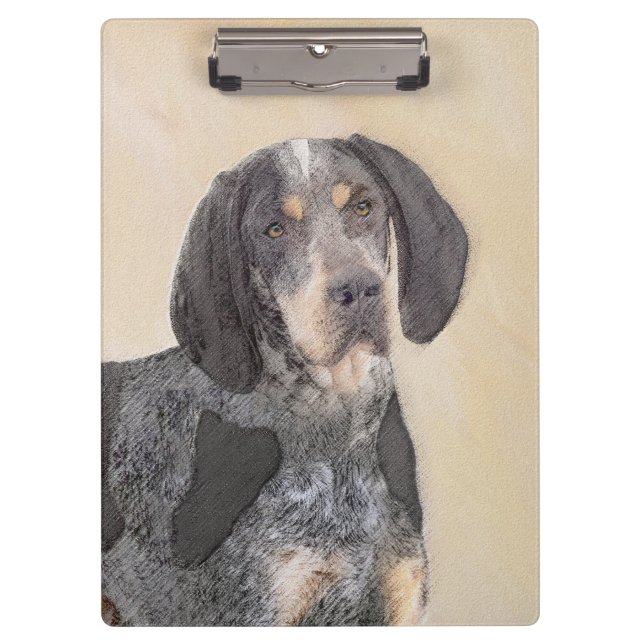 Carpeta De Pinza Pintura de la cola de Bluetick - Ar de perro origi (Anverso)