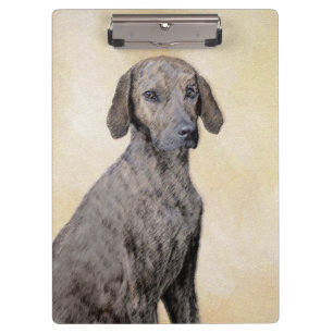 Carpeta De Pinza Pintura de lott - Arte de perro original lindo