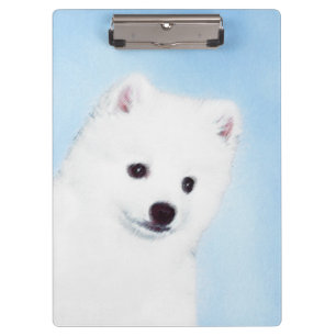 Carpeta De Pinza Pintura de perro esquimal estadounidense - Arte de