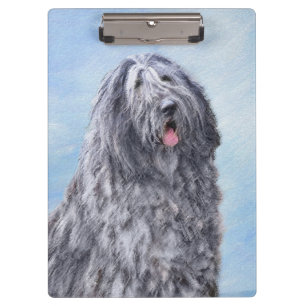 Carpeta De Pinza Pintura de perro pastor de Bergamasco - Perro orig