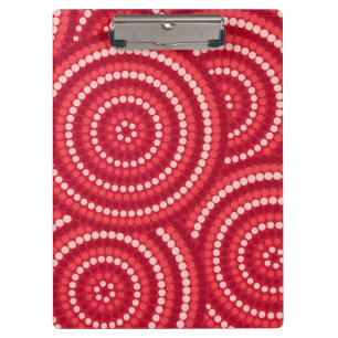 Carpeta De Pinza Pintura de puntos aborígenes