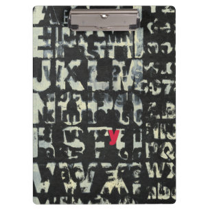 Carpeta De Pinza Pintura del alfabeto del normando Wyatt