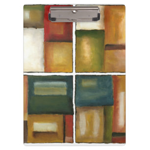 Carpeta De Pinza Pintura en cuatro paneles de Jennifer Goldberger