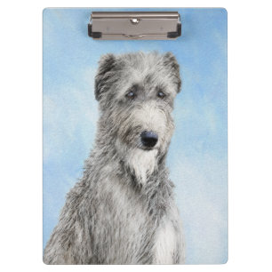 Carpeta De Pinza Pintura escocesa del perro - Ar original del perro