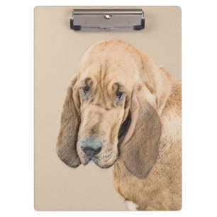Carpeta De Pinza Pintura Sangrienta - Arte Perro Original.