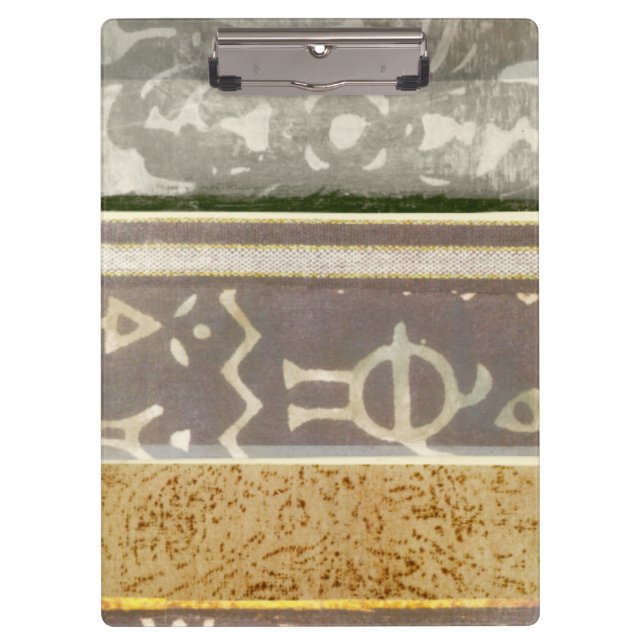 Carpeta De Pinza Pintura tribal contemporánea del modelo (Anverso)