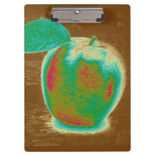 Carpeta De Pinza Pintura verde de manzana
