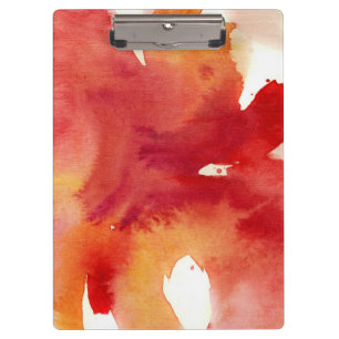 Carpeta De Pinza Pinturas abstractas de la acuarela