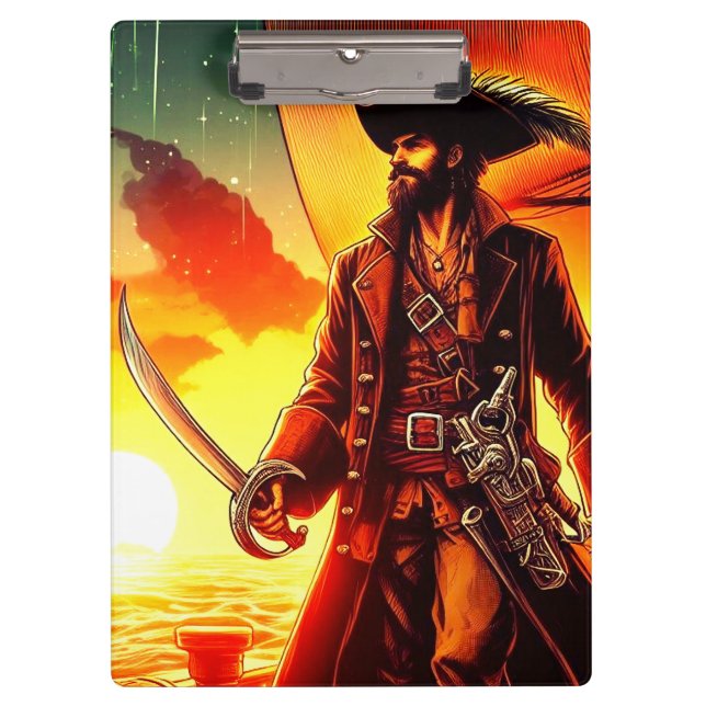 Carpeta De Pinza Pirata (Anverso)