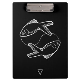 Carpeta De Pinza Pisces Zodiac Sign