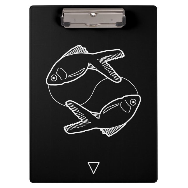 Carpeta De Pinza Pisces Zodiac Sign (Anverso)