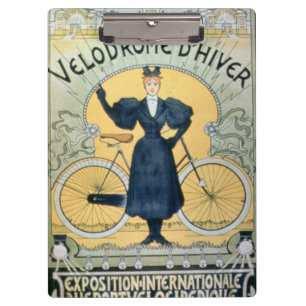 Carpeta De Pinza "Pista de Carreras del ciclo del invierno", objeto