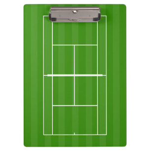 Carpeta De Pinza Pista de tenis y pista de tenis