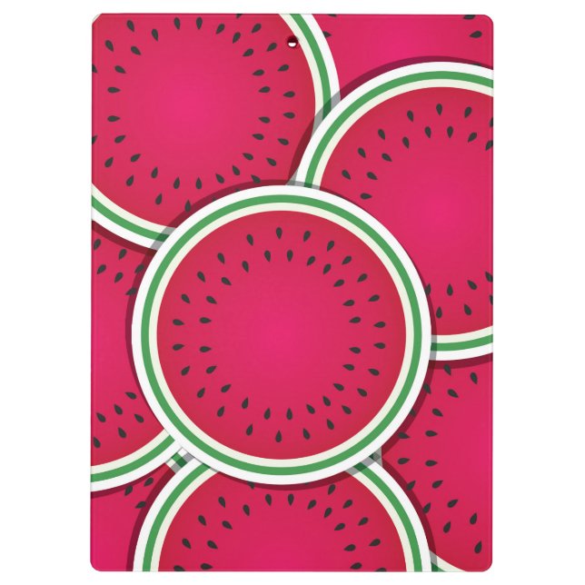 Carpeta De Pinza Pistas funky de sandía (Reverso)