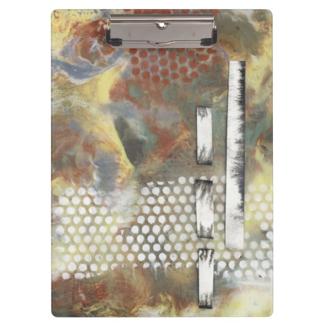 Carpeta De Pinza Píxeles desangrados II (Anverso)