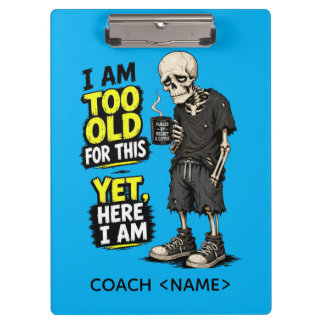 Carpeta De Pinza Pizarra del entrenador