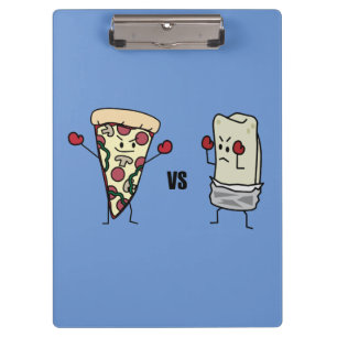 Carpeta De Pinza Pizza de salchichones CONTRA el Burrito: Mexicano