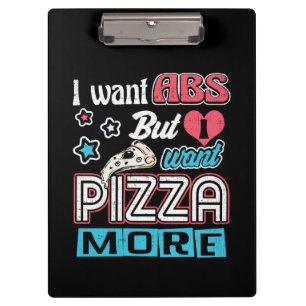 Carpeta De Pinza Pizza vs Abs - Dieta de Bulto - Novedad divertida
