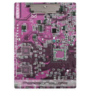 Carpeta De Pinza Placa de circuito púrpura del conjunto del circuit