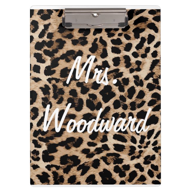 Carpeta De Pinza Placa de clip personalizada (Anverso)