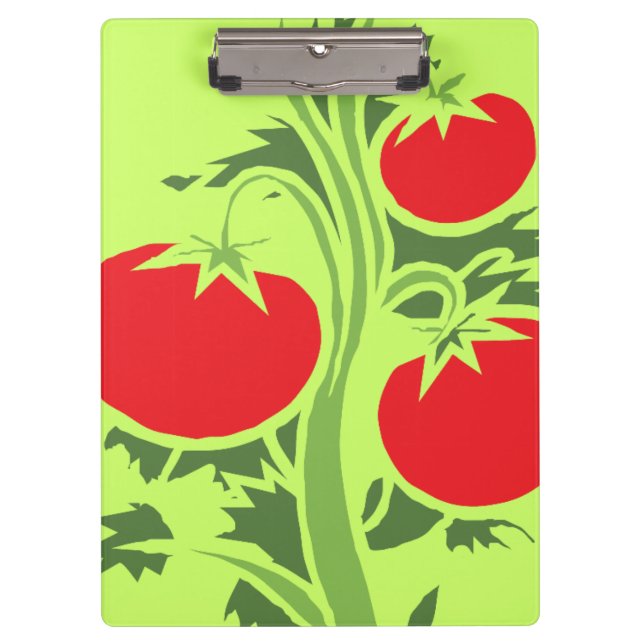Carpeta De Pinza Placa para clip de tomate personalizado (Anverso)