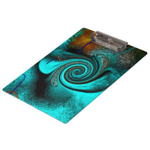 Carpeta De Pinza Placa para clips "Acrobatic Aquatics"