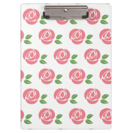 Carpeta De Pinza Placa para clips con Rosas