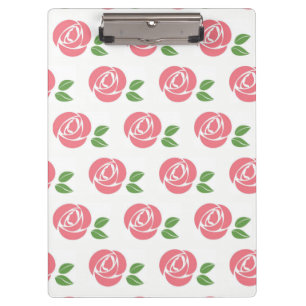 Carpeta De Pinza Placa para clips con Rosas