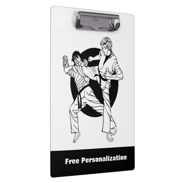 Carpeta De Pinza Placa para clips de artes marciales (Derecha)