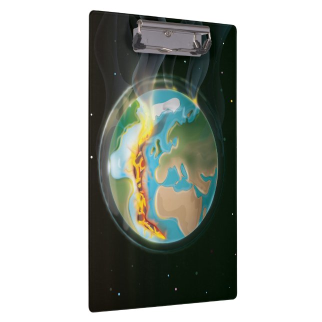 Carpeta De Pinza Placas tectónicas planetarias (Derecha)