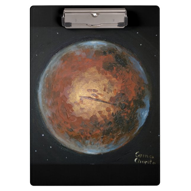 Carpeta De Pinza Planet Mars (Anverso)