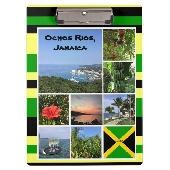 Carpeta De Pinza Planificador de Jamaica (Anverso)