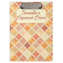 Carpeta De Pinza Planificador Pastel Personalizado - Mi Caos Organi