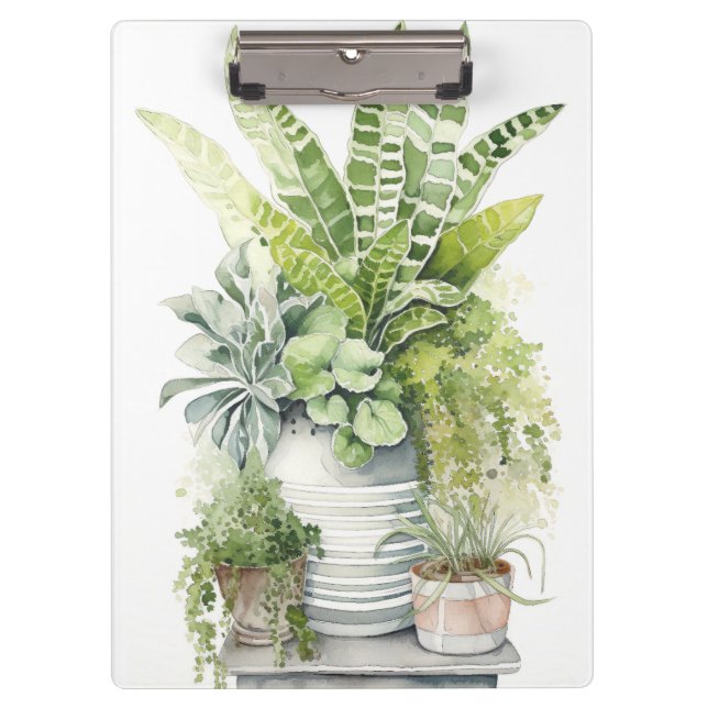 Carpeta De Pinza Plantas de Interior (Anverso)