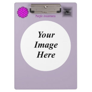 Carpeta De Pinza Plantilla de cinta de flores moradas por Kenneth Y