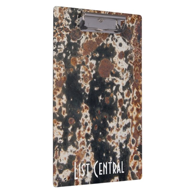 Carpeta De Pinza Plantilla de fondo de Steampunk Metalizado y rusto (Derecha)