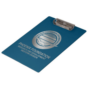 Carpeta De Pinza Plata de la fundación de Phoenix falsa (R&D del