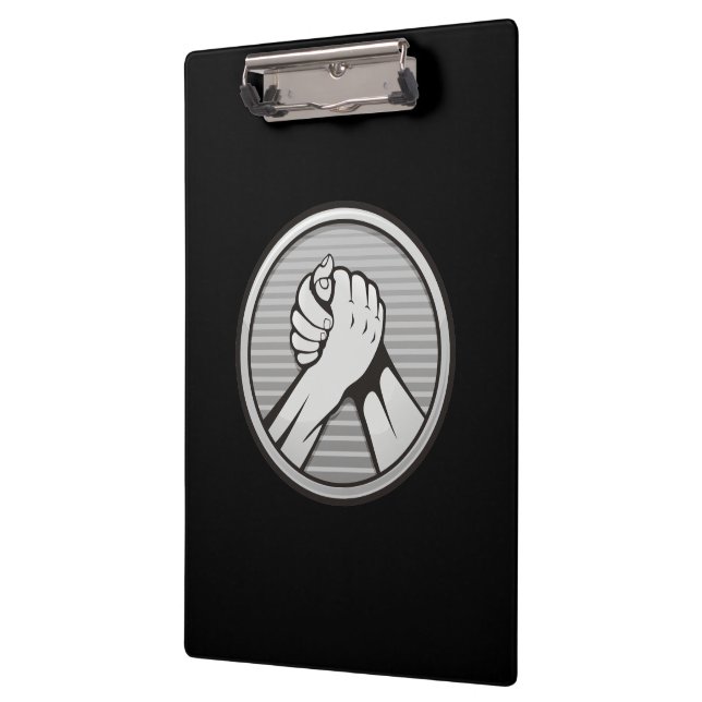 Carpeta De Pinza Plata de lucha de brazos (Izquierda)