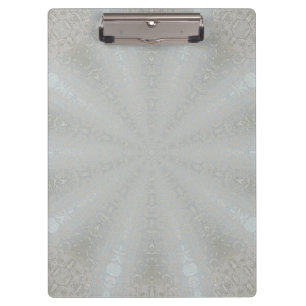 Carpeta De Pinza Platinum Metallic Look Plateado Gris Clipboards