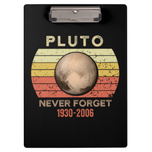 Carpeta De Pinza plutonio nunca olvida, eris, luna, astronomía, ast
