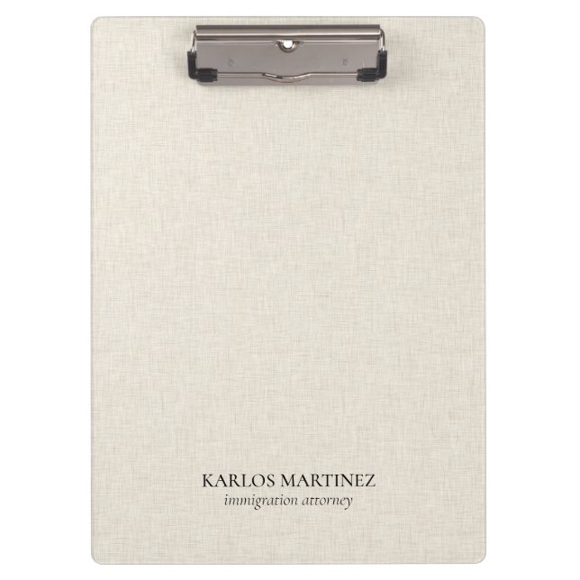 Carpeta De Pinza Pocket Folder (Anverso)