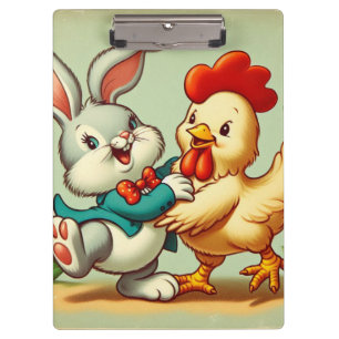 Carpeta De Pinza Pollo y conejo personalizado de carne