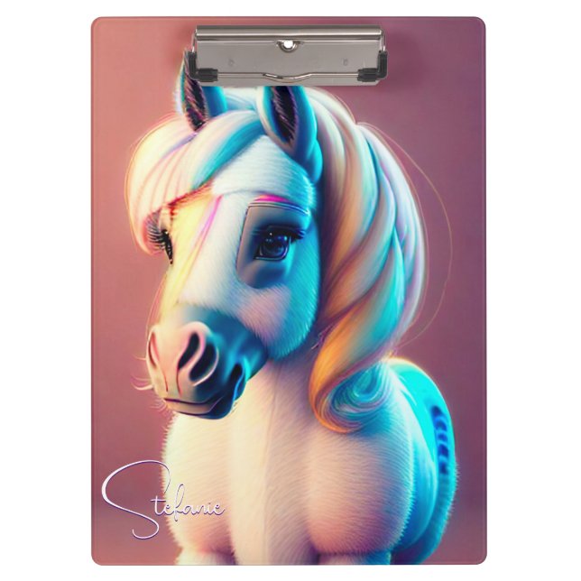 Carpeta De Pinza Pony 3D Spirit (Anverso)
