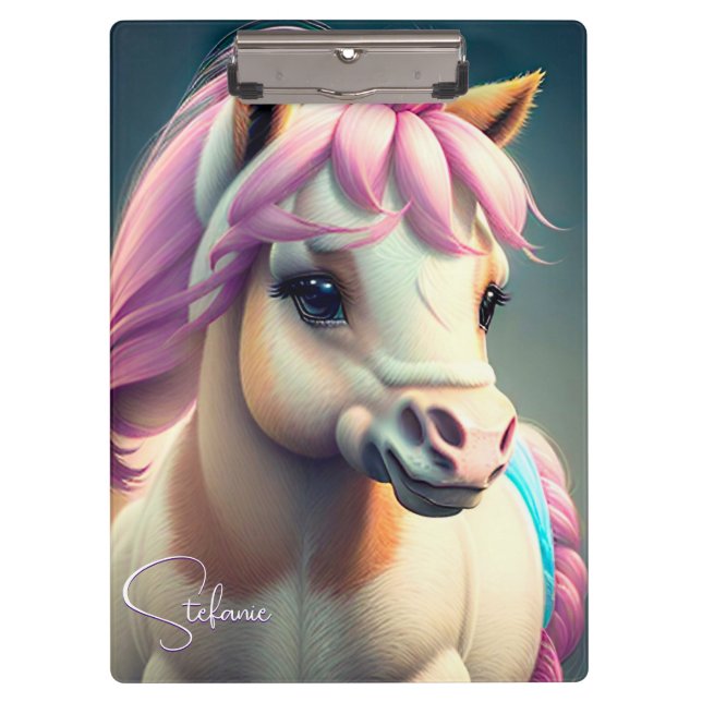 Carpeta De Pinza Pony Espíritu 3D 1 (Anverso)