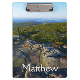 Carpeta De Pinza Por la mañana sobre la montaña Cadillac en Acadia