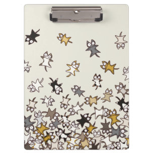 Carpeta De Pinza Porciones de gatos