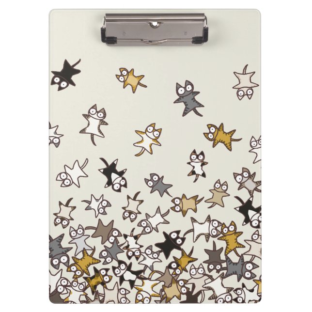 Carpeta De Pinza Porciones de gatos (Anverso)